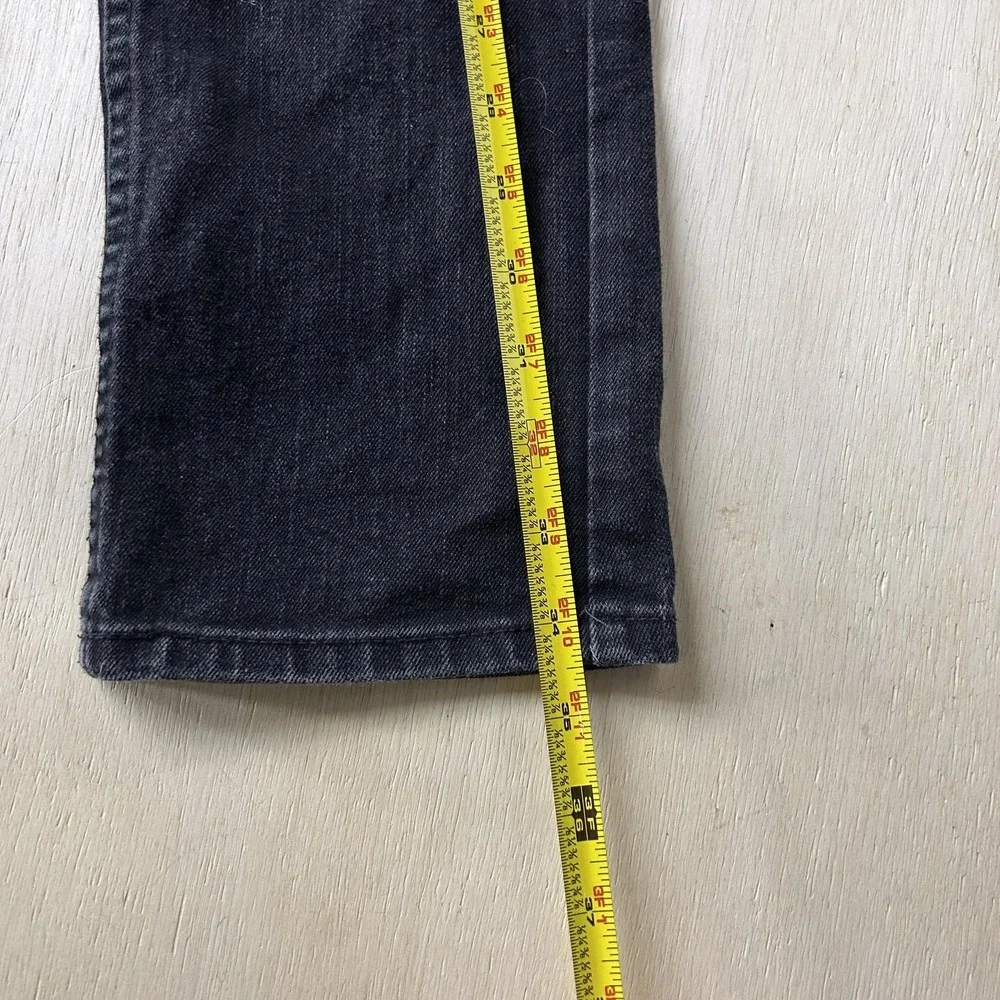 Levis 511 Jeans Boys 12 Regular 26x27 Black Slim Straight Denim Stretch Casual
